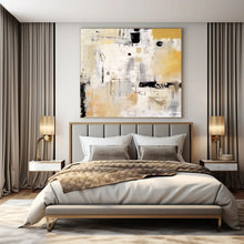 Load image into Gallery viewer, Neutral Geometric Abstract Acrylic Art, Perfect for Office &amp; Dining Area LargeART1035
