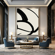 Load image into Gallery viewer, Geometric Abstract Collage Art, Ideal for Contemporary Home Office &amp; Creative Studio LargeART2318
