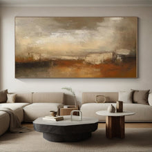 Load image into Gallery viewer, Muted Toned Abstract Layers Acrylic Art - Suited for Minimalist Bedroom &amp; Calming Waiting Room LargeART0599
