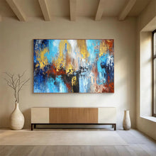 Load image into Gallery viewer, Colorful Abstract Cityscape - For Dynamic Office Spaces LargeART1606
