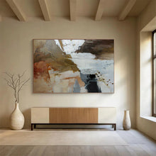 Load image into Gallery viewer, Warm Cool Earth Mix Abstract Painting DKH514
