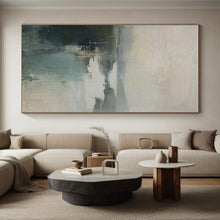 Load image into Gallery viewer, Large Misty Landscape Abstract - Ideal for Coastal Cottage &amp; Serene Reading Nook LargeART0740
