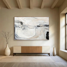 Load image into Gallery viewer, Monochrome Line Abstract Art for Industrial Loft &amp; Quiet Reading Nook DKH074
