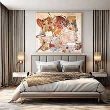 Load image into Gallery viewer, Colorful Abstract Collage 3 Canvas Painting, Great for Art - Centric Home &amp; Creative Studio LargeART1171
