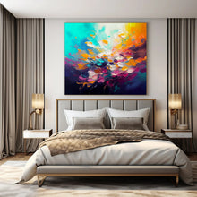 Load image into Gallery viewer, Vibrant Color Burst Art for Creative Studio &amp; Party - Themed Lounge LargeART0918
