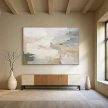 Load image into Gallery viewer, Soft - Toned Abstract Pastel Art - Ideal for Scandinavian Nursery &amp; Calm Café DKH044
