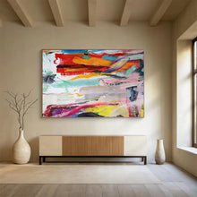 Load image into Gallery viewer, Vibrant Abstract Expressionist Painting for Bold Living Room &amp; Contemporary Art Space DKH305

