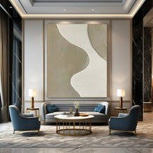 Load image into Gallery viewer, Abstract Painting, Soft - Hued Coastal Abstract - Suits Beach House &amp; Sunroom LargeART2340
