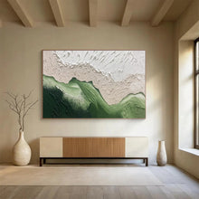 Load image into Gallery viewer, Abstract Hills “Textured Terrain” Painting on Canvas, Minimalist Landscape Art DKH874
