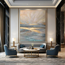 Load image into Gallery viewer, Ethereal Coastal Sunrise – Soft Oil Landscape DTP264
