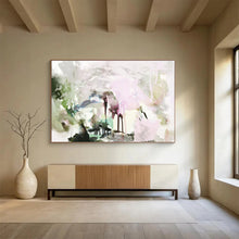 Load image into Gallery viewer, Pastel - Hued Abstract Fusion Abstract acrylic painting DLZ111

