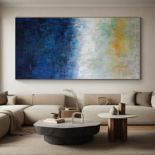 Load image into Gallery viewer, Gradient Sea &amp; Sky Art for Beachfront Home Office &amp; Coastal Living Room LargeART0884
