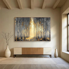 Load image into Gallery viewer, Mystic Forest Path Abstract Acrylic painting DLZ159
