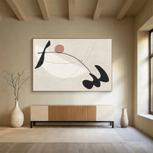 Load image into Gallery viewer, Geometric Abstract Painting on Canvas - “Balanced Forms” DKH738
