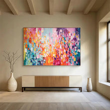 Load image into Gallery viewer, Colorful Dots Abstract Acrylic painting DLZ158
