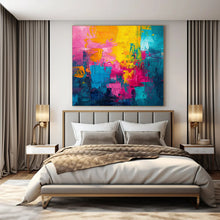 Load image into Gallery viewer, Vibrant Color - Burst Abstract Acrylic Art, Perfect for Living Room &amp; Creative Studio LargeART1024
