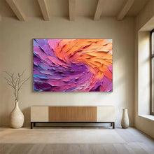 Load image into Gallery viewer, Colorful Swirl “Vibrant Motion” Painting on Canvas, Abstract Expressionist Art DKH820
