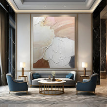 Load image into Gallery viewer, Textured Pastel Abstract Shapes, Suited for Soft - Toned Nursery &amp; Calming Yoga Studio LargeART1991
