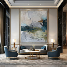 Load image into Gallery viewer, Multi - Toned Textured Abstract Painting, Ideal for Contemporary Art Lounge &amp; Creative Studio LargeART1922
