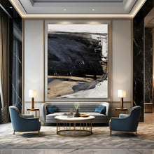 Load image into Gallery viewer, Midnight Abyss – Deep Black and Contrasting Neutrals DTP202
