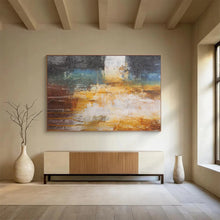 Load image into Gallery viewer, Colorful Abstract Landscape Painting - Perfect for Creative Studio &amp; Eclectic Home DKH012
