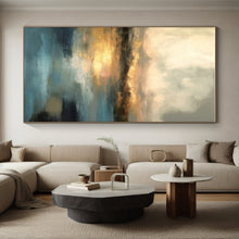 Load image into Gallery viewer, Ethereal Landscape Abstract Acrylic Art - Perfect for Coastal - inspired Living Room &amp; Relaxing Spa LargeART0621
