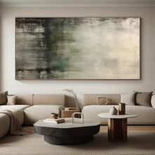 Load image into Gallery viewer, Large - Scale Misty Abstract Landscape Art for Meditation Room &amp; Dreamy Bedroom LargeART0528

