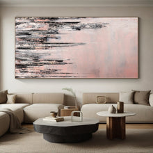 Load image into Gallery viewer, Large-Scale Custom Hand-Painted Abstract Art for Bedroom &amp; Hotel Library
