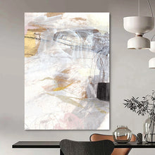 Load image into Gallery viewer, Neutral Tones Dreamscape – Whites, Beiges, Pinks, Yellows with Lines DTP187
