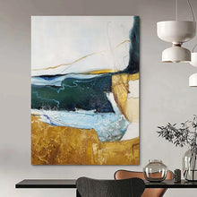 Load image into Gallery viewer, Abstract Painting, Minimalist Color Fusion - Fits Guest Room &amp; Reading Nook LargeART2337
