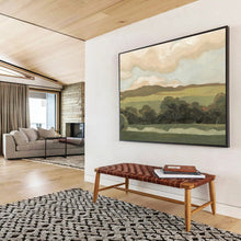Load image into Gallery viewer, Pastoral Landscape Abstract Painting On Canvas DKH425
