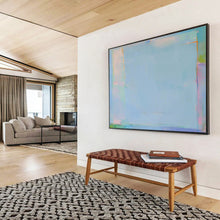 Load image into Gallery viewer, Soft - Toned Minimalist Abstract Canvas Painting DKH492
