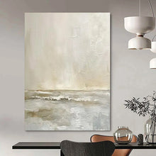 Load image into Gallery viewer, Soft - Toned Seascape Abstract - Fits Coastal Bedroom &amp; Relaxation Nook LargeART2360
