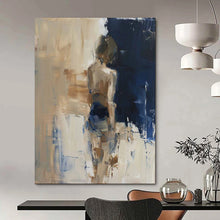 Load image into Gallery viewer, Abstract Female Figure Painting, Ideal for Feminine Bedroom &amp; Art Gallery LargeART1830
