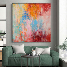 Load image into Gallery viewer, Hand - painted Generous - sized Color Explosion Abstract Acrylic Art for Artistic Studios LargeART0030

