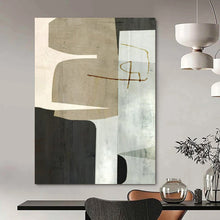 Load image into Gallery viewer, Soft Green Abstract Art, Suited for Nature - Inspired Bedroom &amp; Calm Study LargeART2319
