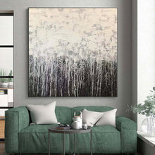 Load image into Gallery viewer, Dripping Gray Gradient Acrylic Art - Great for Modern Art Gallery &amp; Industrial - style Loft LargeART0566
