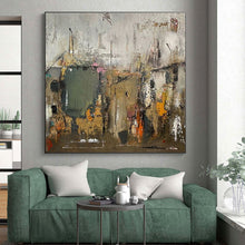 Load image into Gallery viewer, Custom Large Gray - Toned Urban Abstract - Perfect for Industrial Loft Office &amp; City - themed Art Gallery LargeART0725
