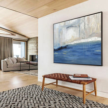 Load image into Gallery viewer, Minimalist Abstract Waterfall Painting On Canvas DKH402
