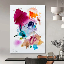 Load image into Gallery viewer, Bold Watercolor Abstract Art, Suited for Modern Gallery &amp; Eclectic Office LargeART1819
