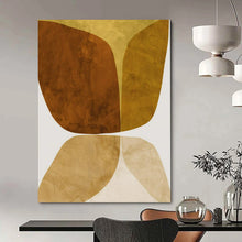Load image into Gallery viewer, Earthy Tone Abstract Art, Great for Rustic Bedroom &amp; Nature - Inspired Study LargeART2310
