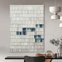 Load image into Gallery viewer, “Minimalist Striped Abstract” Abstract Painting on Canvas, Contemporary Office Decor DKH1033
