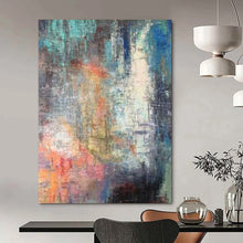 Load image into Gallery viewer, Colorful Chaos Abstract Art, Perfect for Creative Studio &amp; Lively Lounge LargeART2327
