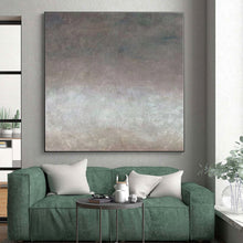 Load image into Gallery viewer, Gradient Gray Abstract Acrylic Art - Ideal for Serene Bedroom &amp; Minimalist Gallery LargeART0562
