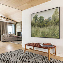 Load image into Gallery viewer, Lush Green Meadow - Fresh Living Room or Bedroom Art LargeART1490
