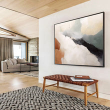 Load image into Gallery viewer, Subtle Toned Abstract - Calm Living Room Art LargeART1510
