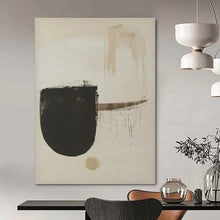 Load image into Gallery viewer, Earthy Tones Abstract Art for Rustic Farmhouse Living Room &amp; Nature - themed Café LargeART0935
