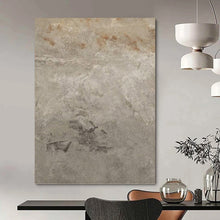 Load image into Gallery viewer, “Subtle Gray Textures” Abstract Minimalist Painting on Canvas, Understated Decor DKH960
