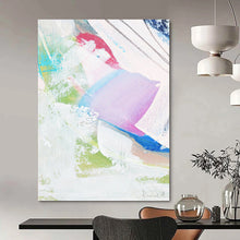 Load image into Gallery viewer, “Colorful Abstract with Soft Pastel Hues” – Cheerful Abstract Evoking Joy and Lightness DTP149
