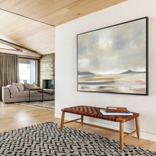 Load image into Gallery viewer, Soft - Toned Landscape Abstract Painting On Canvas DKH359
